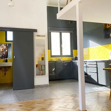 דירה Bright Artist Loft W Terrace *